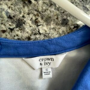 Crown & Ivy Blue dress